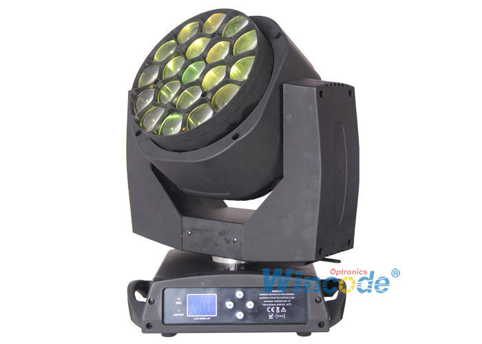 Bee Eye LED Moving Head Light 19*15W Osram RGBW 4 In 1 For Amusement Places
