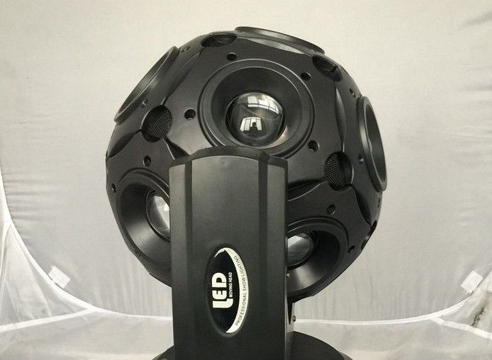 12X12W LED Rotation Football Shape Beam Moving Head Light for DJ Disco Event party