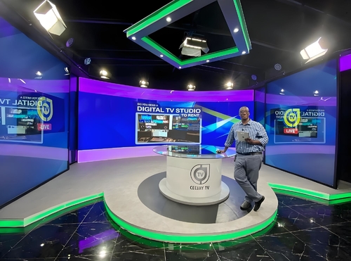 Latest company news about Solution d'éclairage de salle de studio de la station de télévision