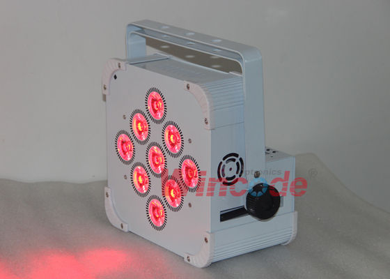 Un bon prix. DMX 512 Lampes de scène alimentées par batterie 9 × 18W Bar mobile à faisceau led avec effet de poursuite automatique en ligne
