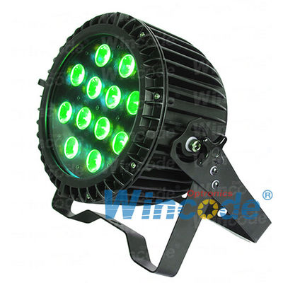 Un bon prix. 12*15 W 5 en 1 RGBWA Mini Flat LED Par Light Extérieur IP65 60 ° Angle du faisceau en ligne