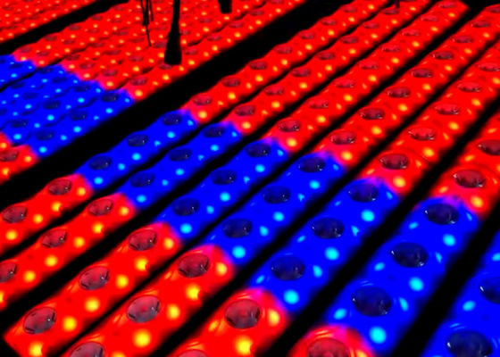 Un bon prix. L'éclairage extérieur de lavage des murs CE 14 LED rayons d'effets vers le haut lampe pour le club de nuit en ligne