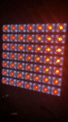 Un bon prix. Blanc chaud 49 * 3w Matrice LED Blinder Light avec faisceau Base compacte Corps mince en ligne