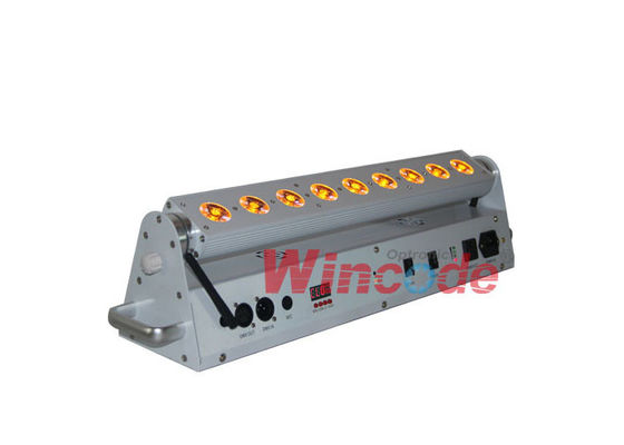 Un bon prix. Lumières de scène 6 en un alimentées par batterie 9 × 18W lave-murs à LED avec batterie sans fil en ligne