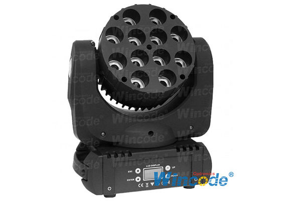 Un bon prix. Super lumineux LED tête mobile de lumière pour les spectacles de scène 12 * 10W CREE RGBW quatre en un en ligne