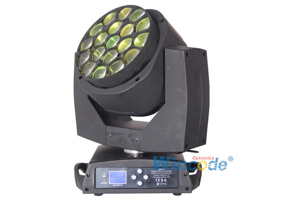 qualité Lumière de tête mobile à LED Bee Eye 19*15W Osram RGBW 4 en 1 pour les lieux de divertissement usine
