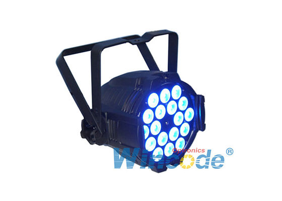 Un bon prix. 4 / 7 canaux LED Par 64 Pour mariage, éclairage de scène professionnel 18 × 10W en ligne