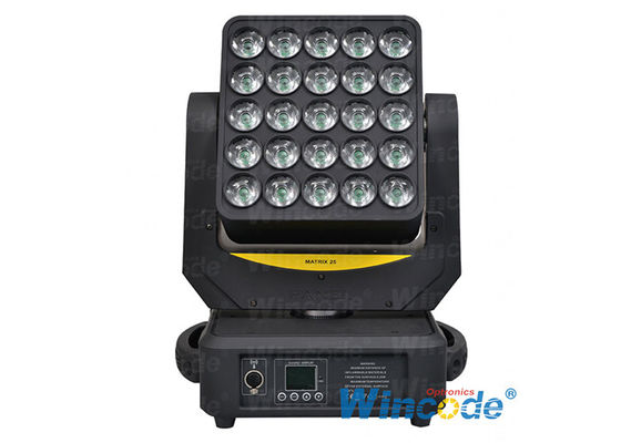 Un bon prix. Contrôle individuel Led Head Light 25 * 12W Effets graphiques avec moteurs à 3 phases en ligne