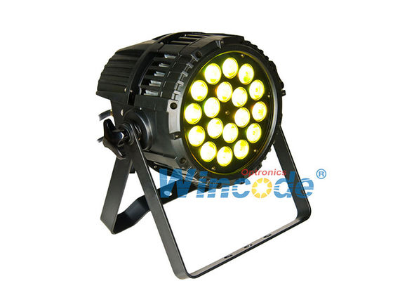 Un bon prix. Équipement professionnel d'éclairage de scène de 18 x 10w Ip65 Aluminium pour hôtels en ligne