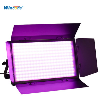300W RGBW LED Panel Studio Light avec contrôle de température réglable DMX / RDM