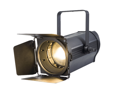 200W LED Fresnel Spot Face Light RGBW CRI≥95 RDM DMX512 Zoom motorisé