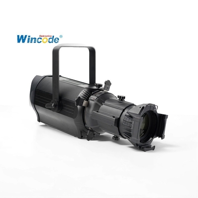200W LED Profil Spotlight RGBW 4 en 1 Leko Ellipsoidal Profile Spot Light pour la station de télévision du théâtre de l'église