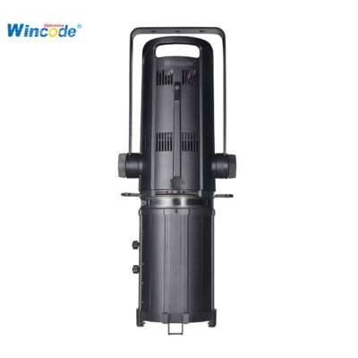 Un bon prix. 200W RGBAW LED Low-Noise Profile Spot – Touchscreen & Aspheric Lens & 4 Metal Cutters for Precise Lighting en ligne