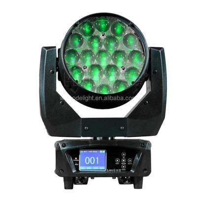 Un bon prix. 19*12W RGBW DMX512 Control LED Moving Head Light with 540° Pan Movement for Stage and Events en ligne