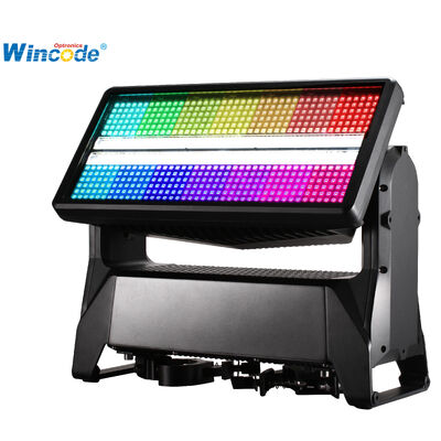 Un bon prix. Résistant à l'eau 2000W LED tête mobile Strobe à l'extérieur DMX RDM, Art-Net, sACN RGB Cool Blanc 14 28 Segments en ligne